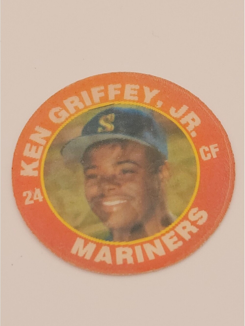 1991 7-Eleven Slurpee Superstar Action Coin Ken Griffey Jr 5